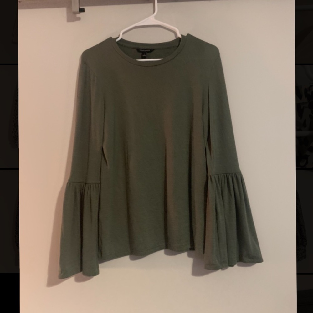 Trumpet Sleeve Sweater